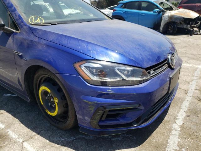 2019 VOLKSWAGEN GOLF R WVWVA7AUXKW172405