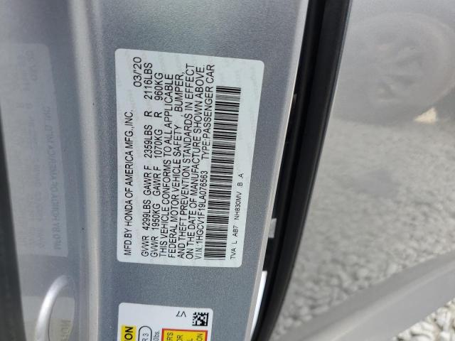 1HGCV1F19LA076563 | 2020 HONDA ACCORD LX