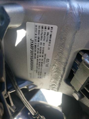 2016 YAMAHA FJR1300 AE JYARP30YXGA000064