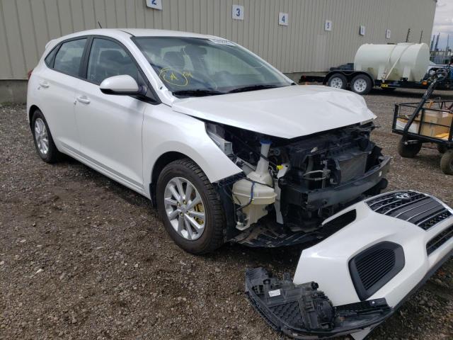 Salvage cars for sale from Copart Rocky View County, AB: 2020 Hyundai Accent SE