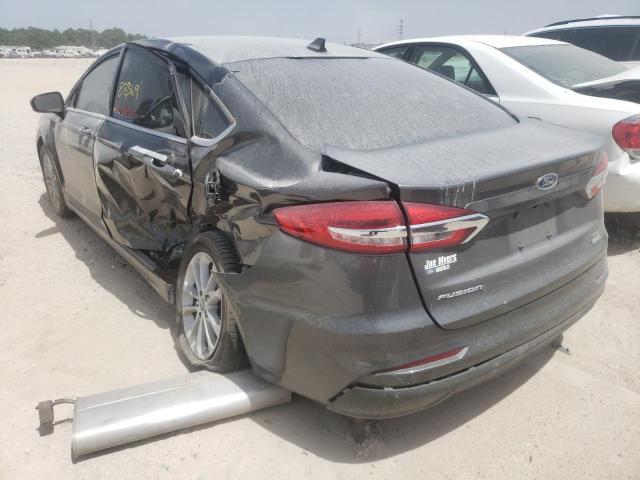 VIN 3FA6P0HD7LR218640 2020 Ford Fusion, SE no.3