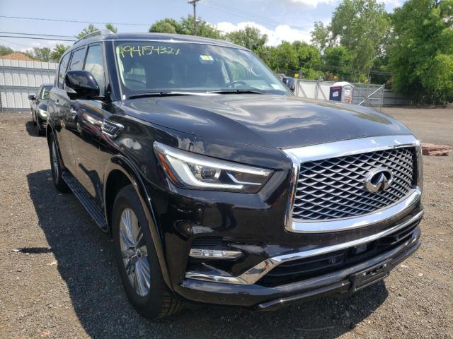 Salvage cars for sale from Copart New Britain, CT: 2021 Infiniti QX80 Luxe