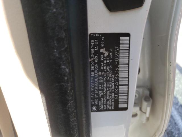 2016 BMW X5 3.0I 5UXFA13505LY05957