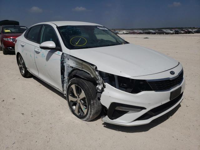 Salvage cars for sale from Copart New Braunfels, TX: 2019 KIA Optima LX
