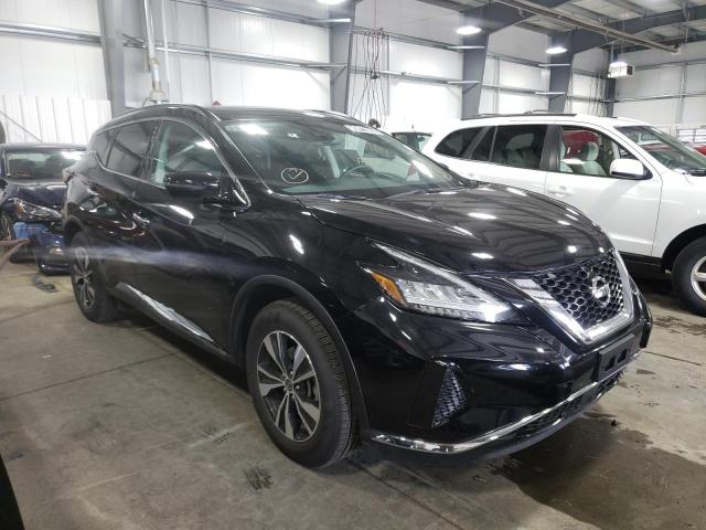 Salvage cars for sale from Copart Ham Lake, MN: 2020 Nissan Murano SV
