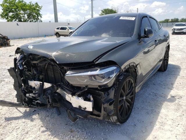 2021 BMW X6 M50I 5UXCY8C00M9F77369