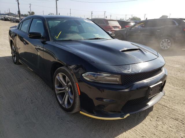 Salvage cars for sale from Copart Los Angeles, CA: 2021 Dodge Charger R