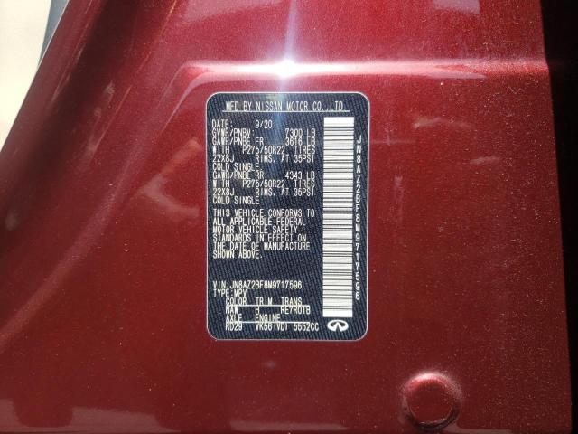 2021 INFINITI QX80 SENSO JN8AZ2BF8M9717596