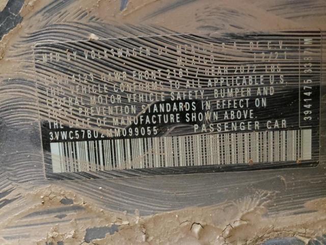 Auction sale of the 2021 VOLKSWAGEN JETTA , vin: 3VWC57BU2MM099055, lot number: 49419892