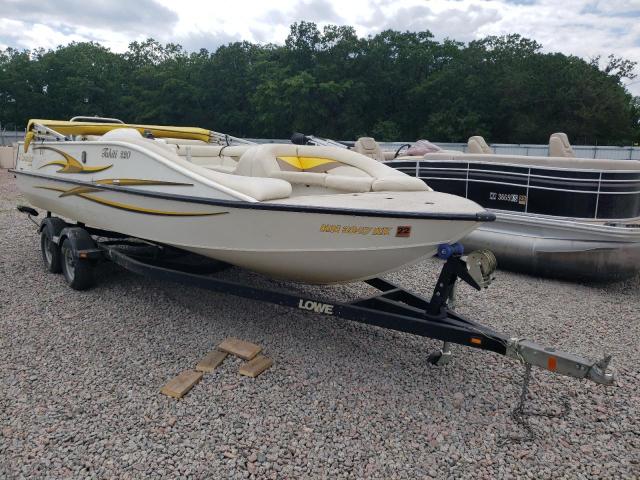 Salvage boats for sale at Avon, MN auction: 2007 Lowe Boat With Trailer