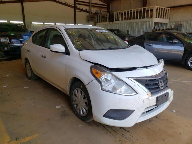 Salvage cars for sale from Copart Longview, TX: 2017 Nissan Versa S