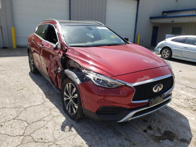Salvage cars for sale from Copart Hurricane, WV: 2019 Infiniti QX30 Luxe
