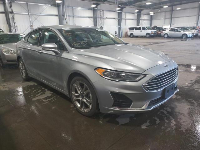 Salvage cars for sale from Copart Ham Lake, MN: 2020 Ford Fusion SEL
