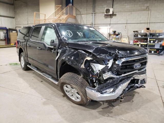 Salvage cars for sale from Copart Montreal Est, QC: 2022 Ford F150 Super