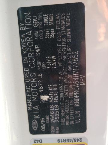 KNDPRCA64H7172852 KIA Sportage Sx