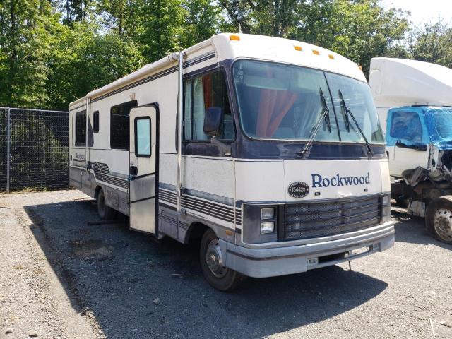 Salvage trucks for sale at Waldorf, MD auction: 1992 Rockwood Motorhome
