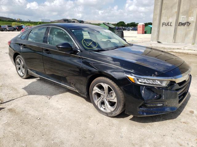 Salvage cars for sale from Copart West Palm Beach, FL: 2018 Honda Accord EXL
