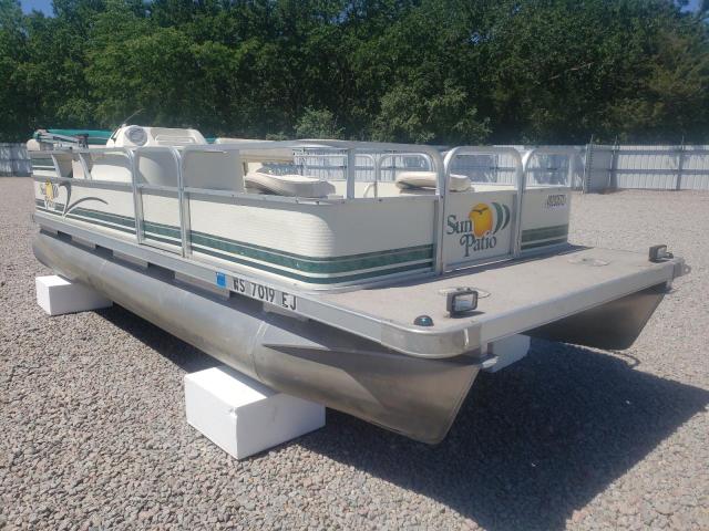 Salvage boats for sale at Avon, MN auction: 1997 SUN SUN Patio
