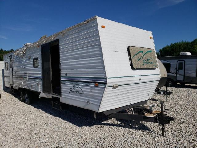Salvage cars for sale from Copart Franklin, WI: 2000 Sierra Travel Trailer