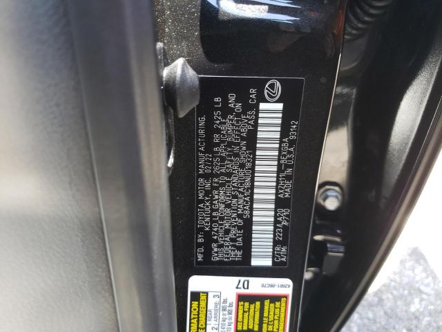 2022 LEXUS ES 300H BA 58ACA1C18NU018321