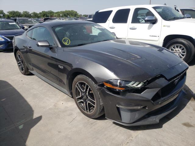 Salvage cars for sale from Copart Grand Prairie, TX: 2020 Ford Mustang GT