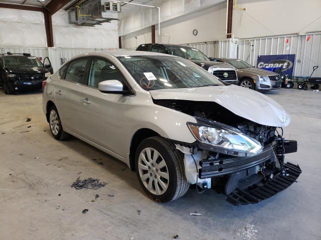 Salvage cars for sale from Copart Milwaukee, WI: 2019 Nissan Sentra S