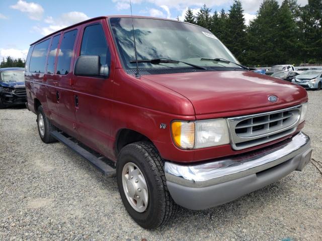 Salvage cars for sale from Copart Graham, WA: 2001 Ford Econoline