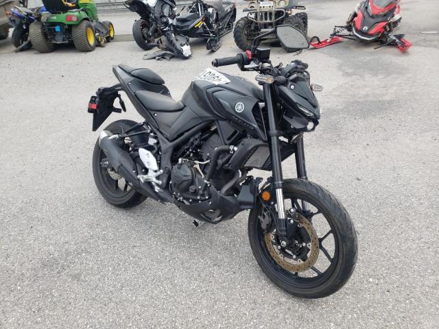Salvage cars for sale from Copart York Haven, PA: 2021 Yamaha MT-03