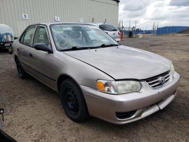Salvage cars for sale from Copart Rocky View County, AB: 2002 Toyota Corolla CE