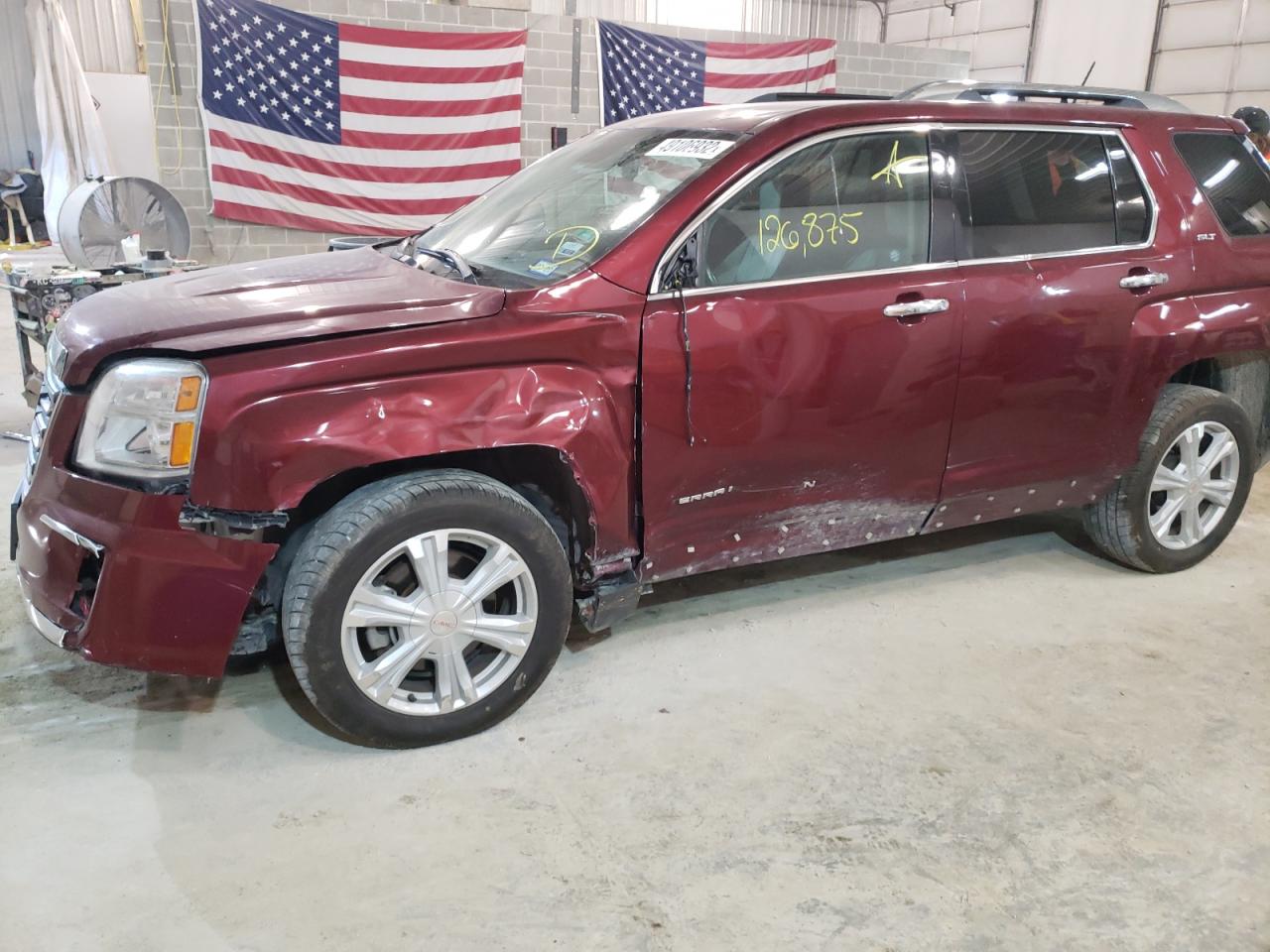 2GKFLPE31G6128024 2016 GMC Terrain Slt