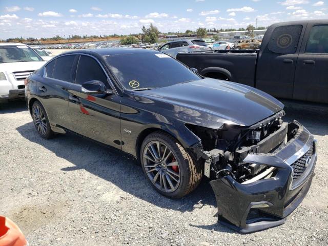 Salvage cars for sale from Copart Antelope, CA: 2018 Infiniti Q50 RED SP