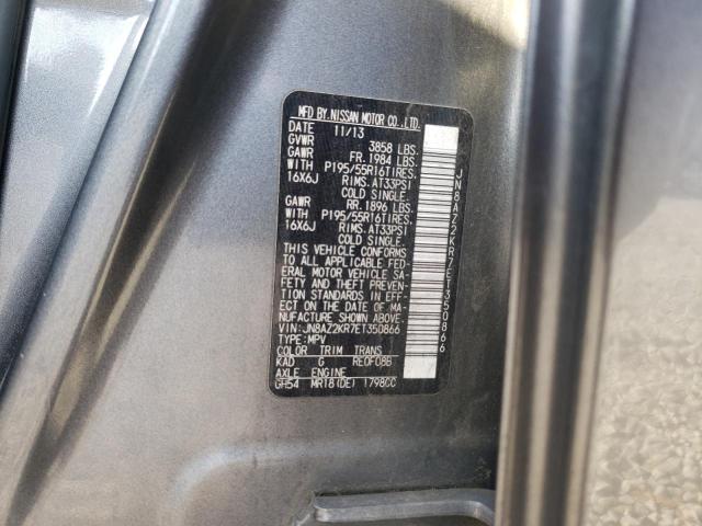 2014 NISSAN CUBE S - JN8AZ2KR7ET350866