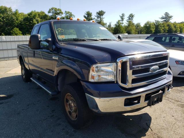 Salvage cars for sale from Copart Exeter, RI: 2006 Ford F250 Super