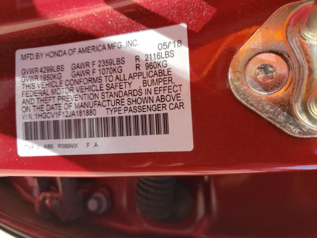 2018 HONDA ACCORD LX - 1HGCV1F12JA181880