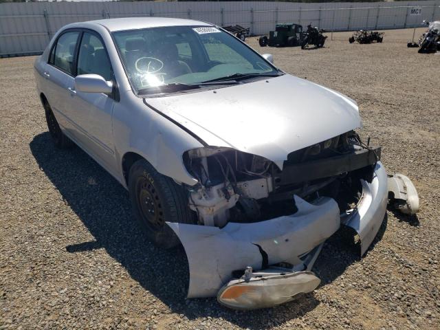 Salvage cars for sale from Copart Anderson, CA: 2005 Toyota Corolla CE