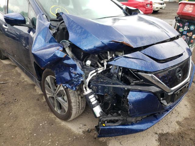 2021 NISSAN LEAF SL PL 1N4BZ1DV2MC550742