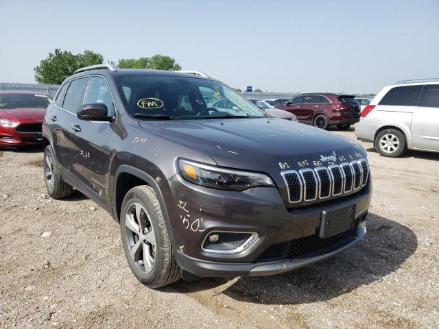 Salvage cars for sale from Copart Greenwood, NE: 2019 Jeep Cherokee Limited