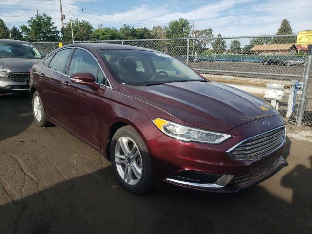 Salvage cars for sale from Copart Denver, CO: 2018 Ford Fusion SE