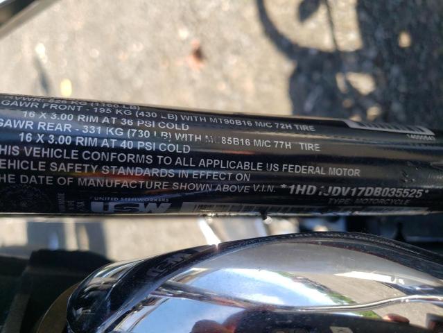 2013 HARLEY-DAVIDSON FLSTN SOFT 1HD1JDV17DB035525