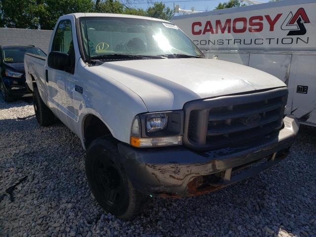 Salvage cars for sale from Copart Franklin, WI: 2003 Ford F250 Super