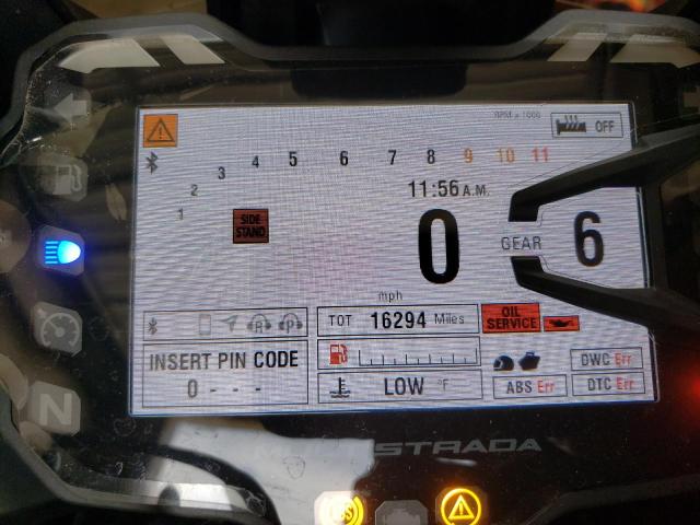 2017 DUCATI MULTISTRAD ZDM12BWW3HB023363