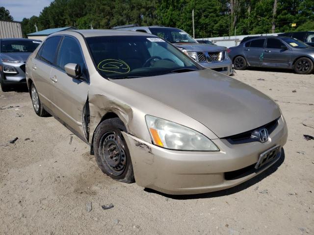 Salvage cars for sale from Copart Seaford, DE: 2003 Honda Accord LX
