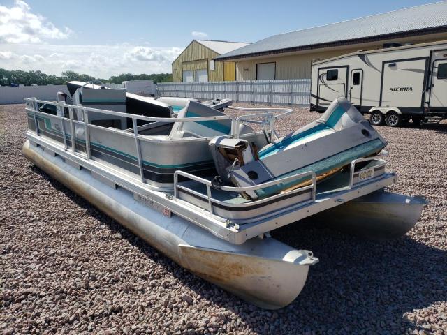 Salvage boats for sale at Avon, MN auction: 1991 Harr Pontoon