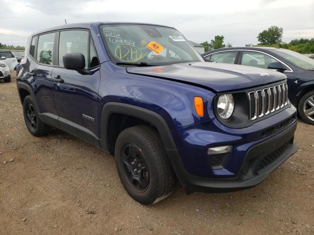 Salvage cars for sale from Copart Columbia Station, OH: 2021 Jeep Renegade S