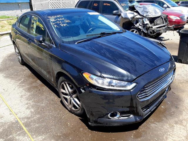 Salvage cars for sale from Copart Woodhaven, MI: 2015 Ford Fusion SE