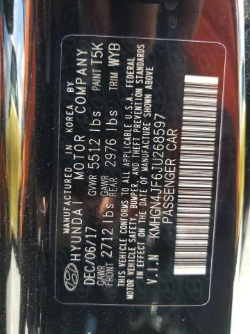2018 GENESIS G80 ULTIMA KMHGN4JF6JU268597