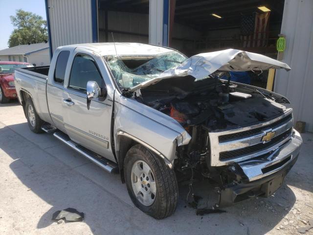 Salvage cars for sale from Copart Sikeston, MO: 2011 Chevrolet Silvrdo LT
