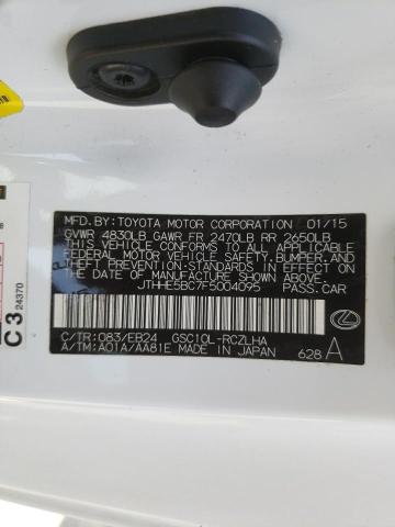 2015 LEXUS RC 350 JTHHE5BC7F5004095