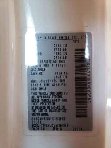 2020 NISSAN NV 3N6CM0KN5LK693068