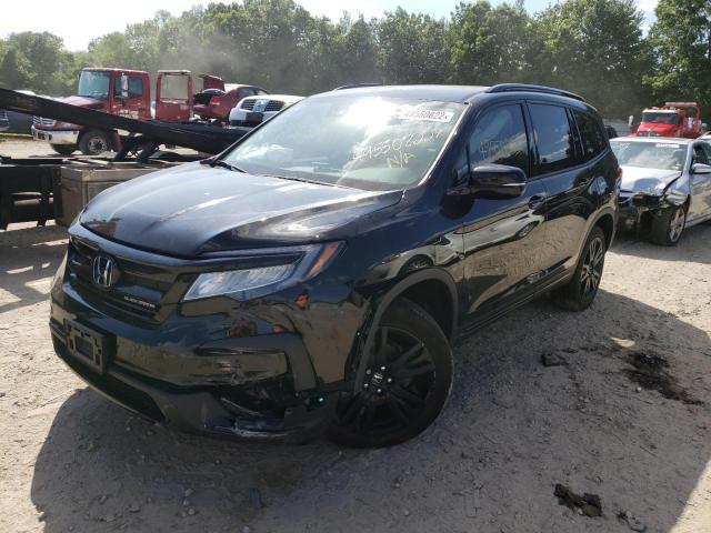 2020 HONDA PILOT BLAC 5FNYF6H76LB054320